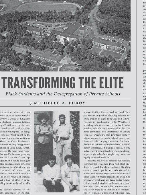 Title details for Transforming the Elite by Michelle A. Purdy - Available